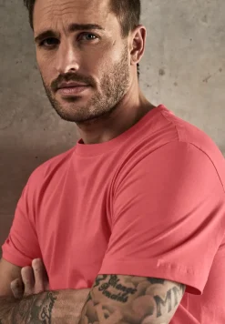 Basic T-shirt in effen kleur