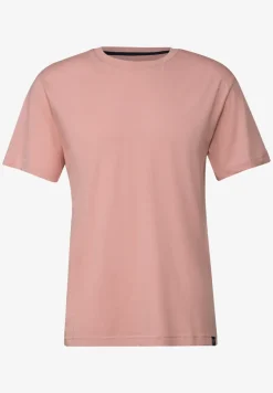 Basic T-shirt in effen kleur