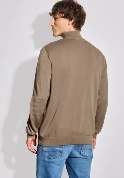 Basic vest met rits