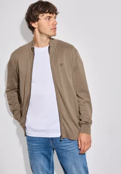 Basic vest met rits