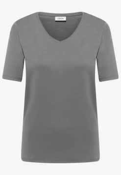 Basic katoenen shirt