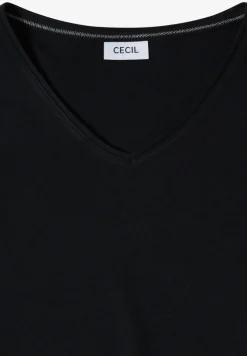 Basic katoenen shirt