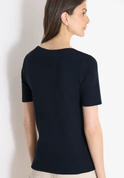 Basic katoenen shirt