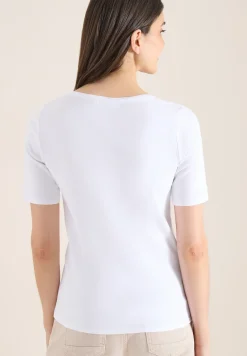 Basic katoenen shirt