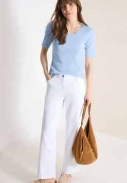 Basic katoenen shirt