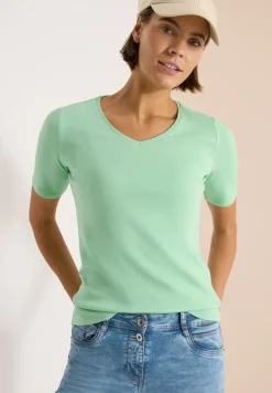 Basic katoenen shirt