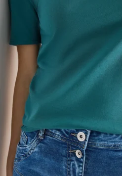 Basic katoenen shirt