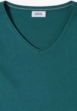 Basic katoenen shirt
