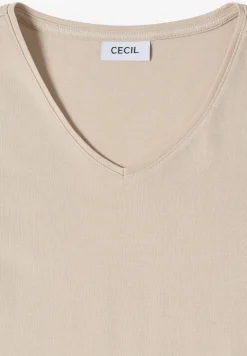 Basic katoenen shirt
