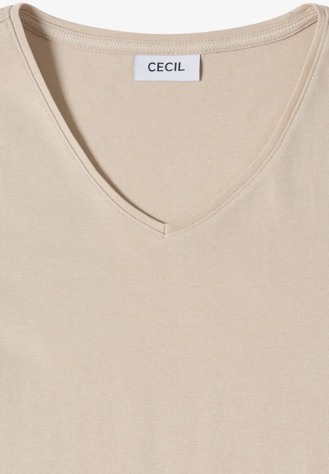 Basic katoenen shirt