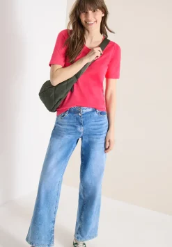 Basic katoenen shirt