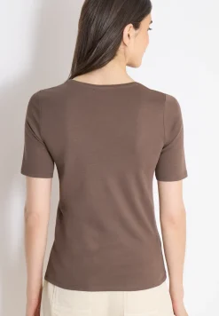 Basic katoenen shirt