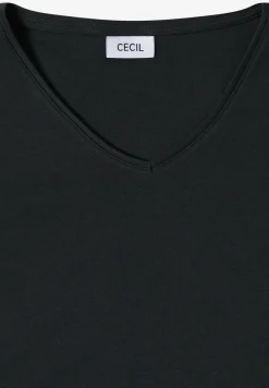 Basic katoenen shirt