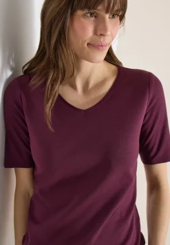 Basic katoenen shirt