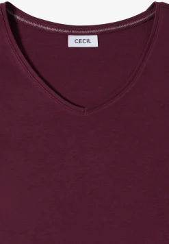 Basic katoenen shirt