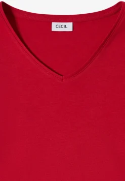 Basic katoenen shirt