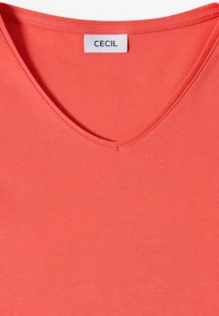 Basic katoenen shirt