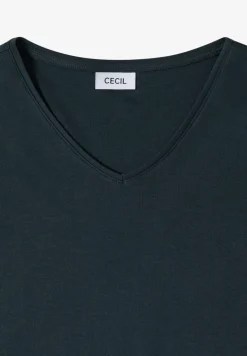 Basic katoenen shirt