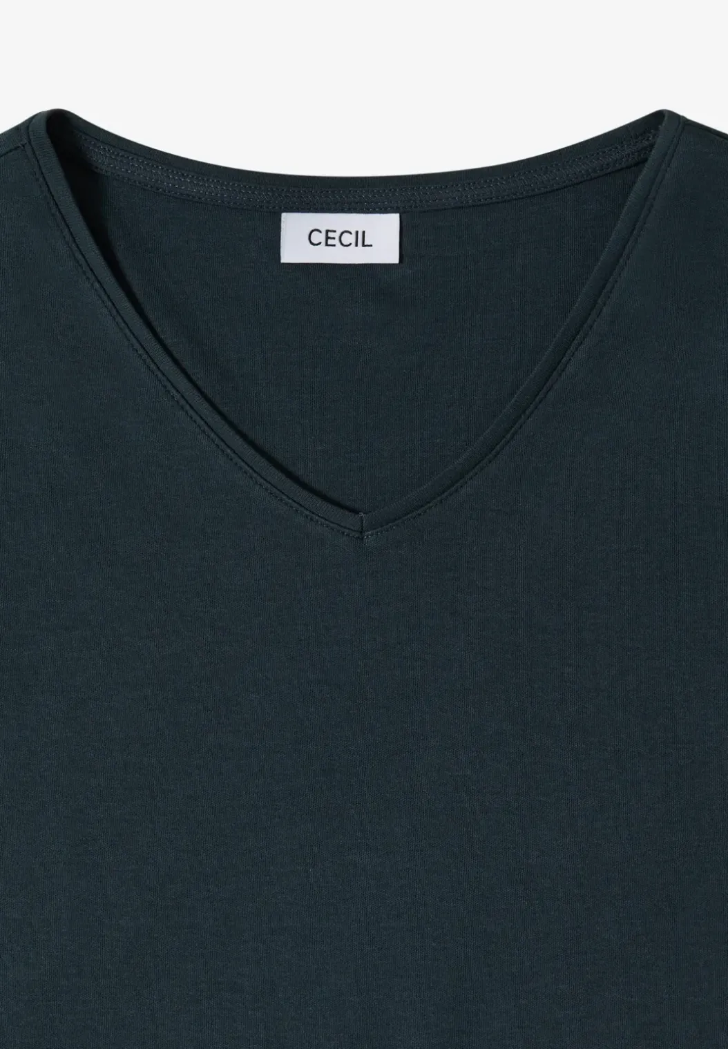 Basic katoenen shirt