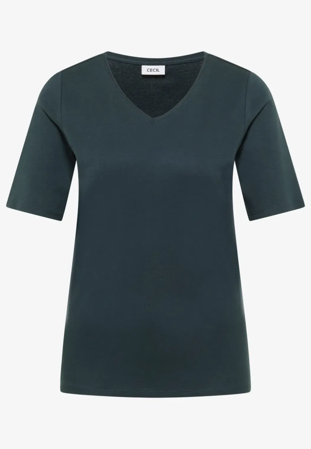Basic katoenen shirt