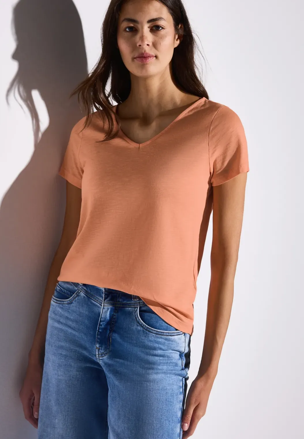 Basic Shirt in effen kleur