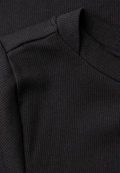 Basic shirt met boothals
