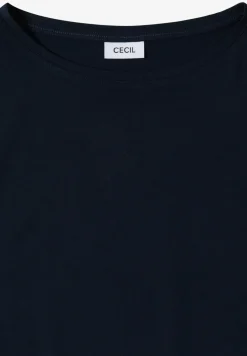 Basic Shirt met boothals