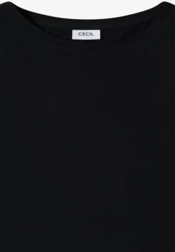 Basic Shirt met boothals