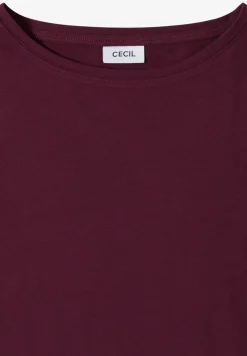 Basic Shirt met boothals