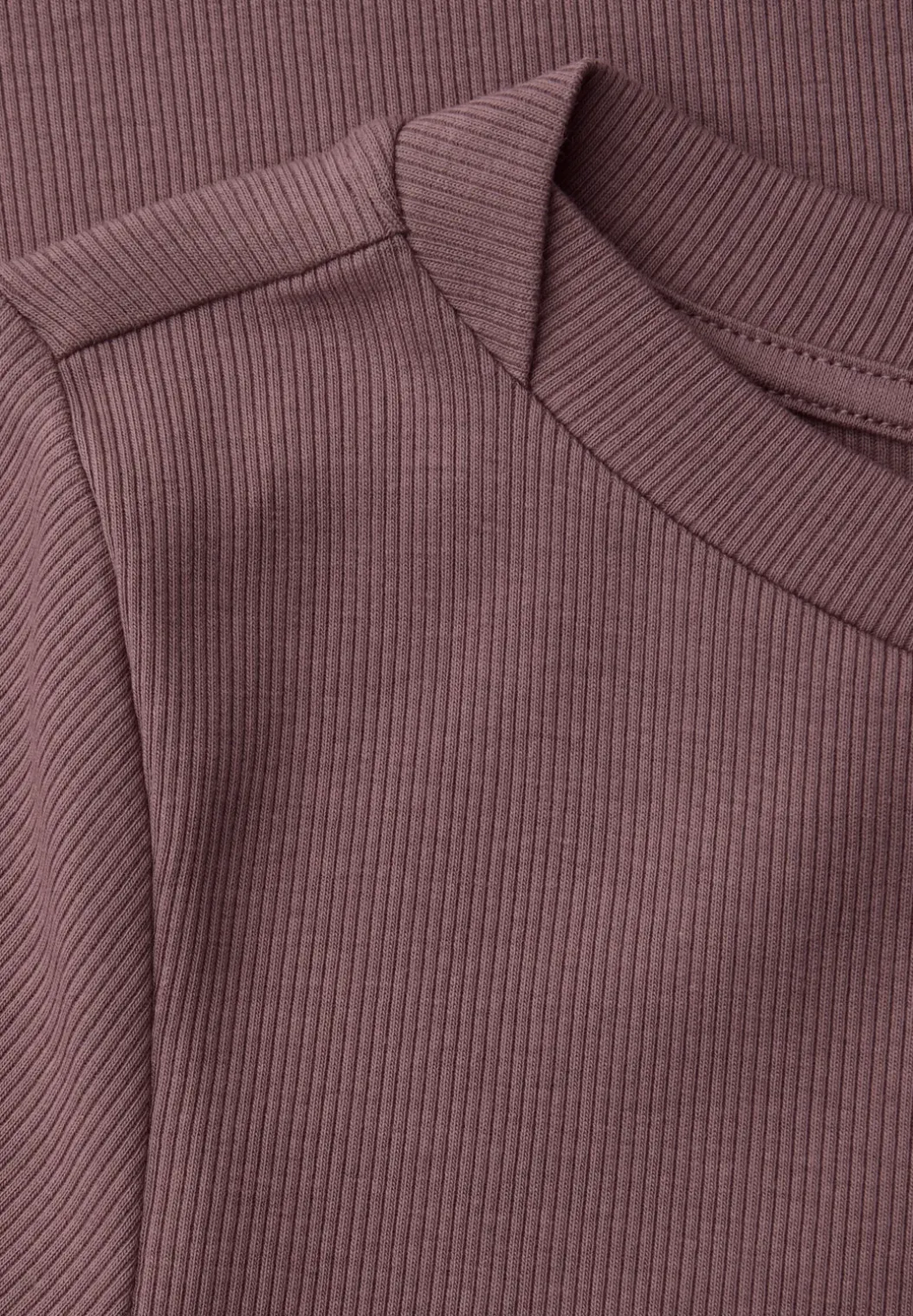 Basic shirt met boothals