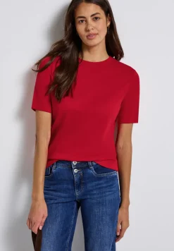 Basic shirt met col