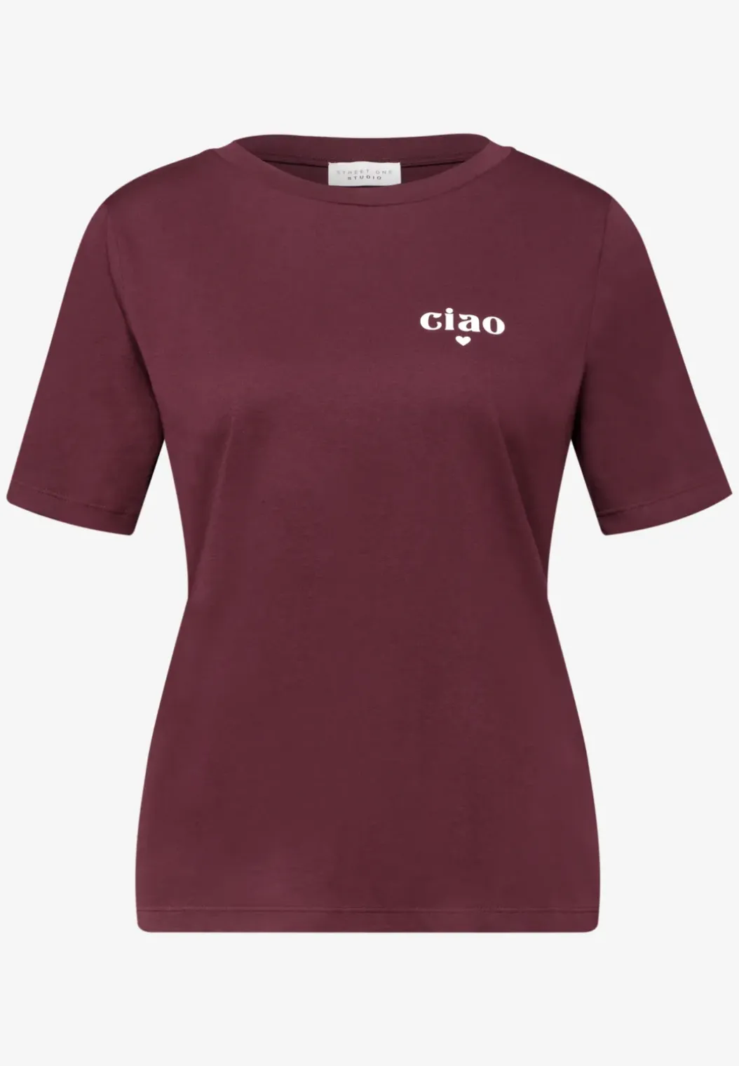 Basic Shirt met gedetailleerde print