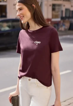 Basic Shirt met gedetailleerde print