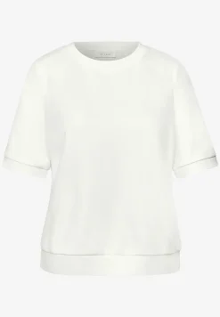 Basic Shirt met korte mouwen en ronde hals