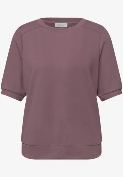 Basic Shirt met korte mouwen en ronde hals