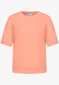 Basic Shirt met korte mouwen en ronde hals