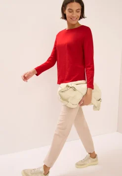 Basic shirt met lange mouwen