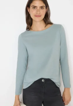 Basic shirt met lange mouwen