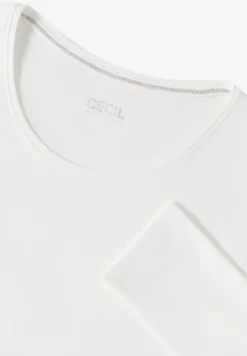 Basic shirt met lange mouwen