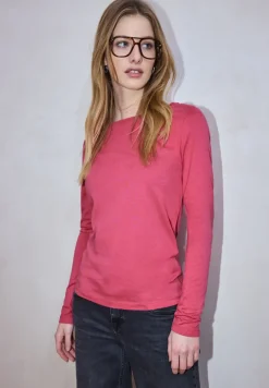 Basic shirt met lange mouwen