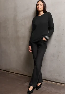 Basic shirt met lange mouwen