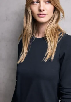 Basic shirt met lange mouwen