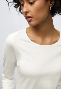 Basic shirt met lange mouwen