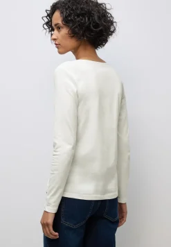 Basic shirt met lange mouwen