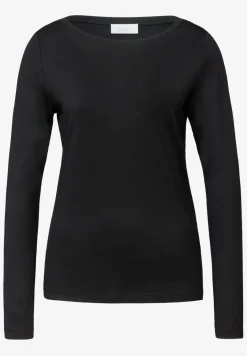 Basic shirt met lange mouwen