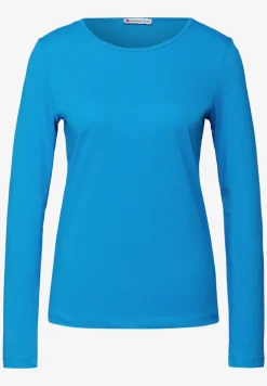 Basic shirt met lange mouwen