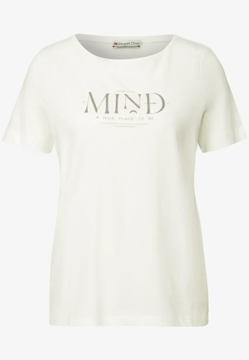 Basic shirt met print