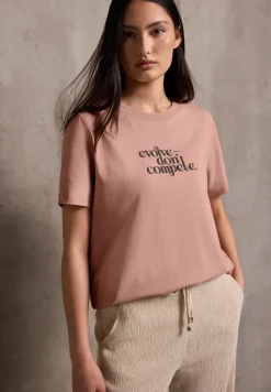 Basic Shirt met print