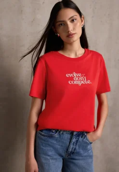 Basic Shirt met print