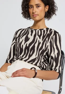 Basic Shirt met rimpels